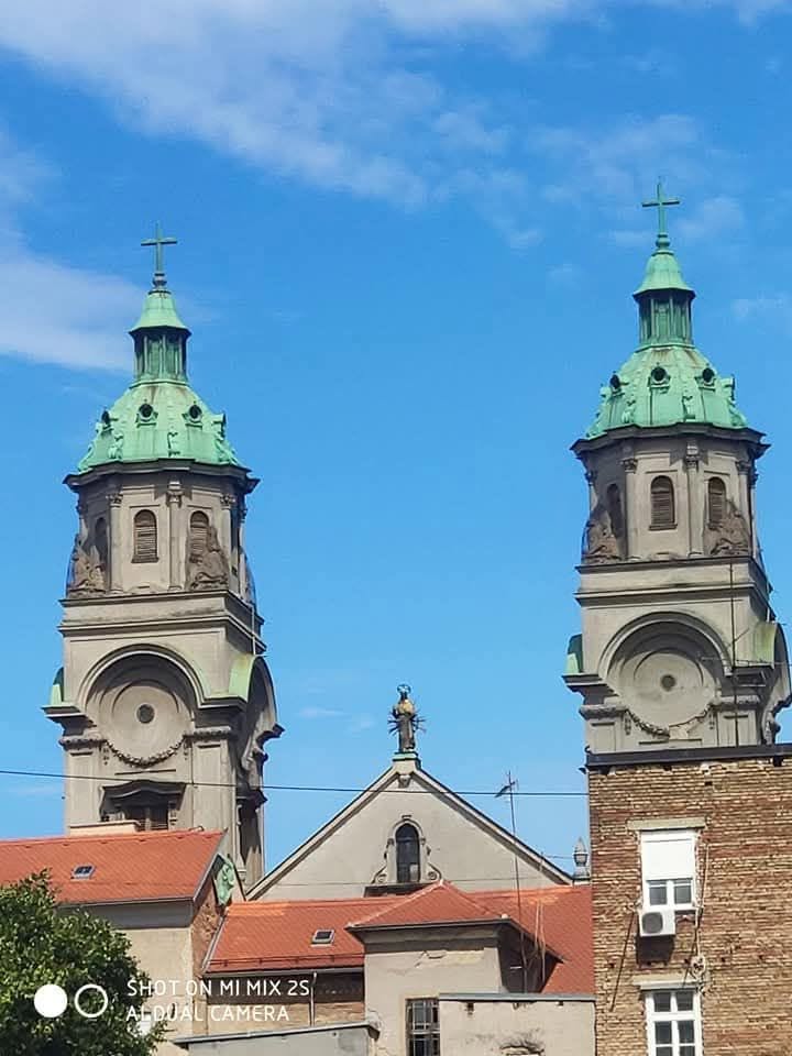 Bazilika Presvetog srca Isusova, palmotićeva, prije potresa